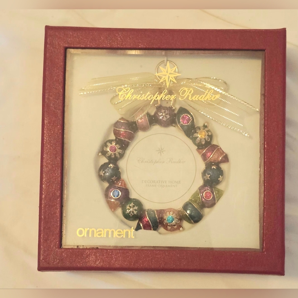 Christopher Radko Multicolor Ornament - Picture 3 of 8